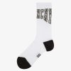 Uomini Givenchy Ragazzo (Da 4 A 12 Anni) | Calzini College Di Givenchy In Cotone Nero Bianco