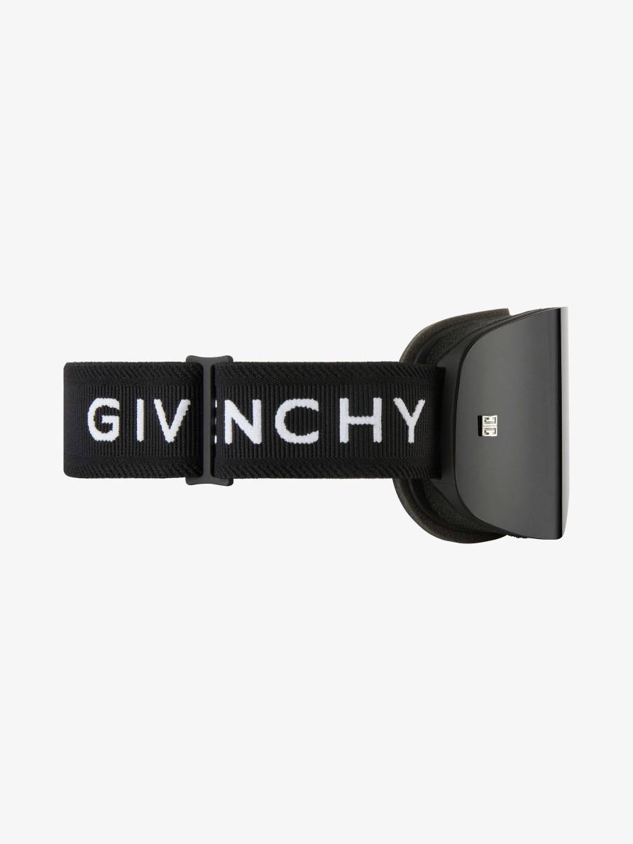 Uomini Givenchy Altri Accessori | Maschera Da Sci Unisex 4G Nero