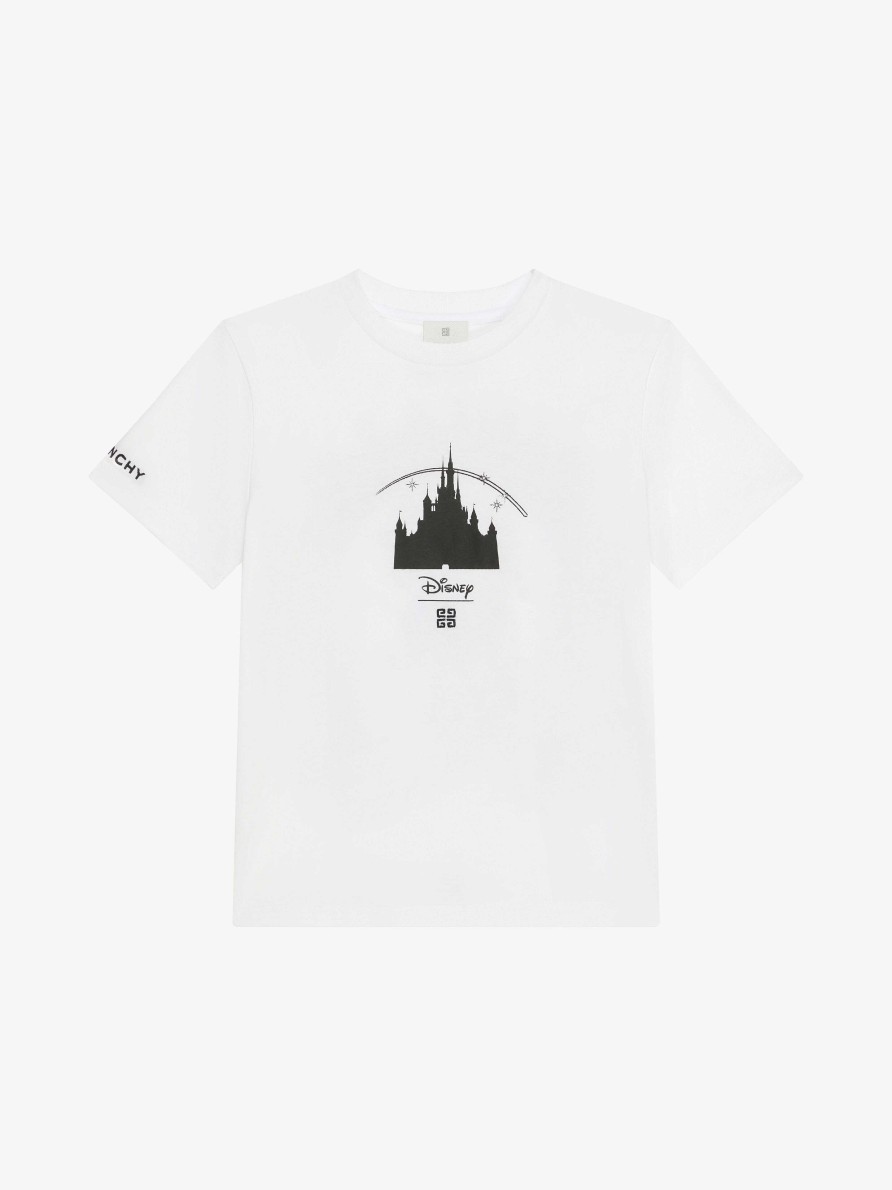 Uomini Givenchy Ragazzo (Da 4 A 12 Anni) | T-Shirt Oswald In Cotone Bianco