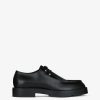 Uomini Givenchy Stivali E Derby | Derby Squadrate In Pelle Box Nero