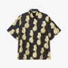 Uomini Givenchy Camicie | Camicia Hawaiana In Seta Stampata Nero Giallo