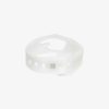 Uomini Givenchy Gioielleria | Bracciale Giv Cut In Gomma Bianco Osso