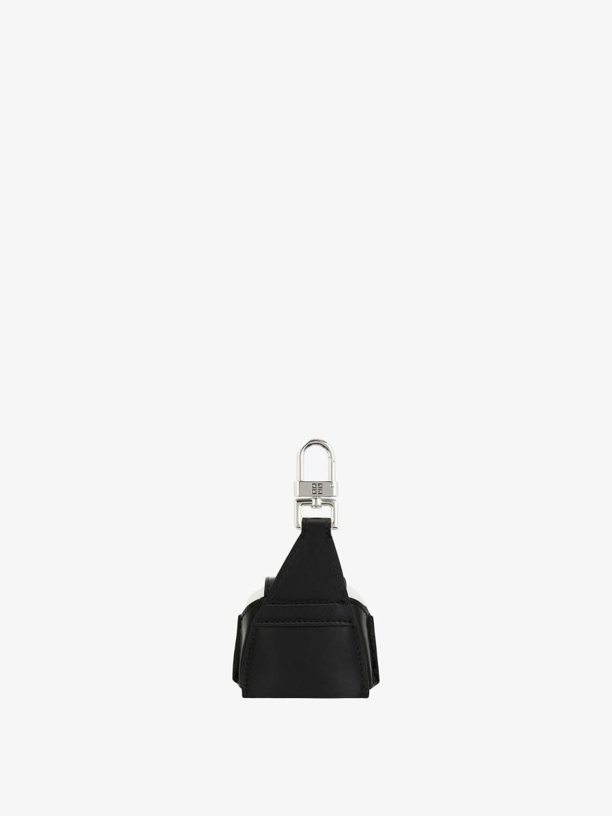 Uomini Givenchy Altri Accessori | Custodia Per Airpods Antigona In Pelle Nero