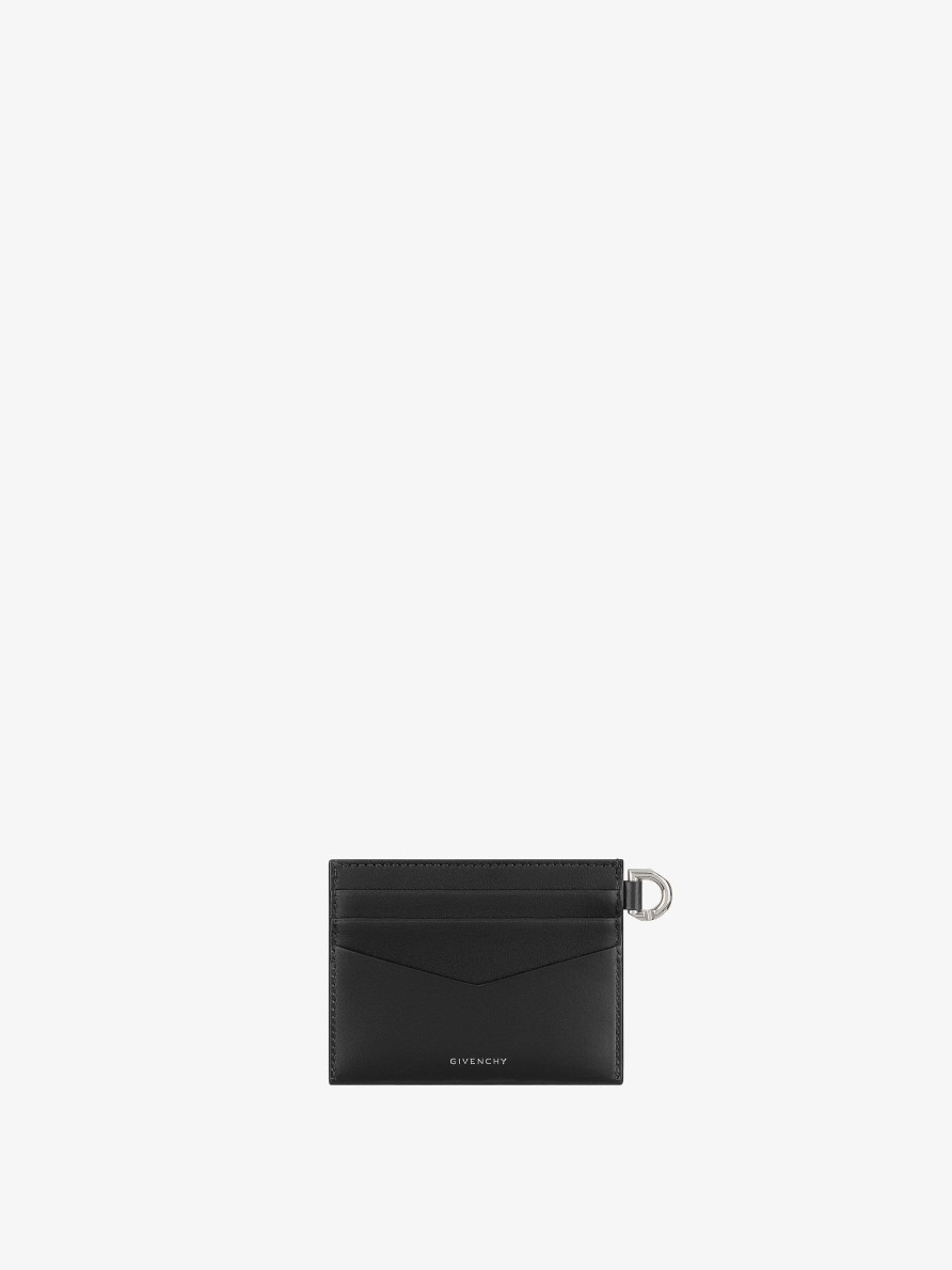 Donne Givenchy Piccola Pelletteria | Portacarte 4G In Pelle Nero