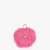 Donne Givenchy Borse Mini E Micro | Borsa Kenny Mini In Seta Con Piume Rosa Fluo