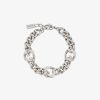 Uomini Givenchy Gioielleria | Bracciale A Catena G In Metallo Argenteo