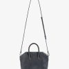 Donne Givenchy Antigona | Borsa Mini Antigona In Denim Lavato Nero