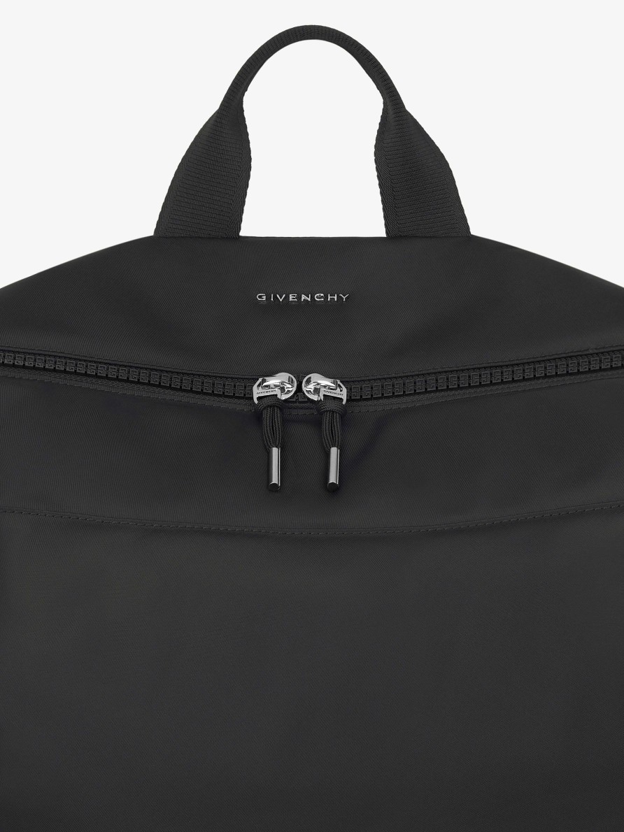 Uomini Givenchy Pandora | Borsa Pandora Media In Nylon Nero