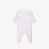 Uomini Givenchy Bambino (Da 1 Mese A 3 Anni) | Pigiama Givenchy 4G In Cotone Rosa Pallido/Bianco