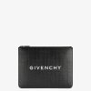 Uomini Givenchy Piccola Pelletteria | Custodia Con Monogramma 4G In Tela Rivestita Nero