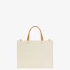 Donne Givenchy Borsa G | Borsa Shopping G-Tote Piccola In Tela Beige Naturale