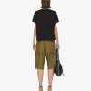 Donne Givenchy Magliette | T-Shirt Oversize In Cotone Con Ricamo 4G Nero