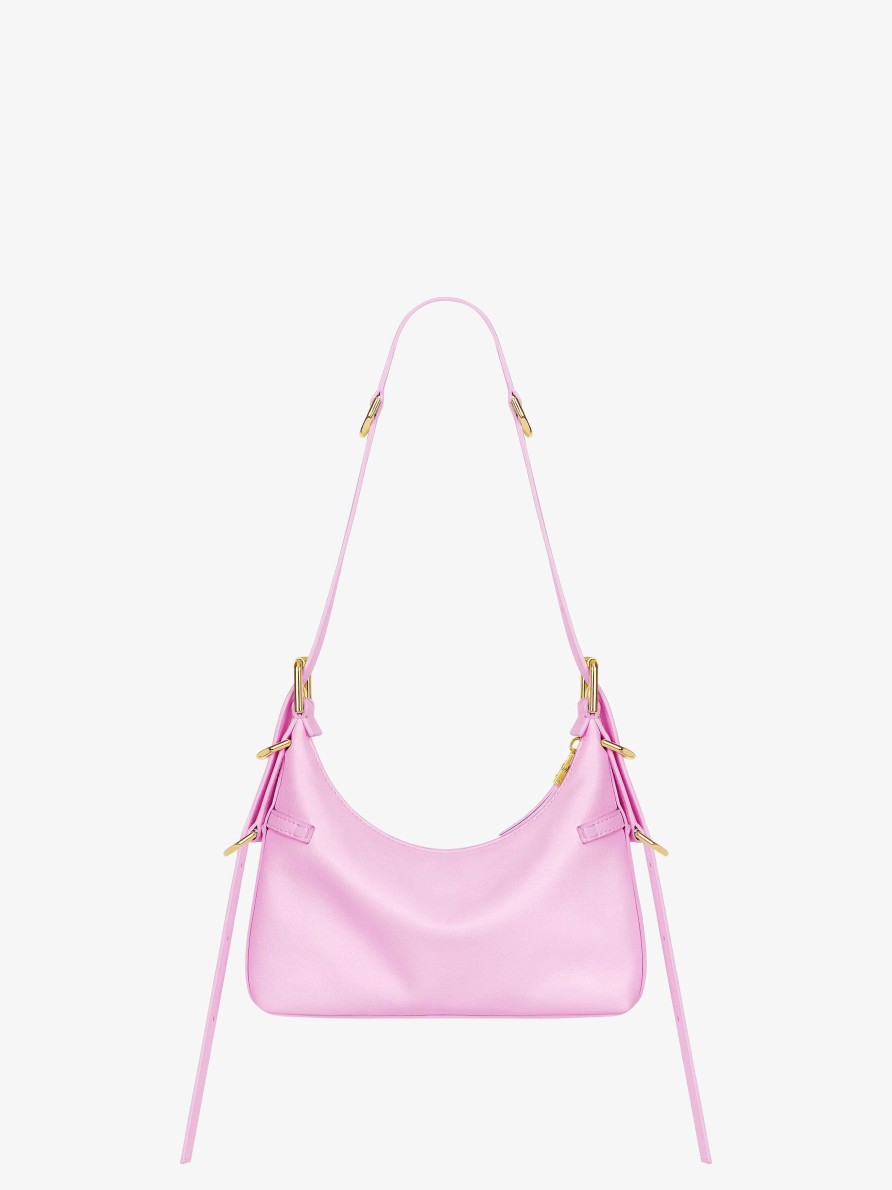 Donne Givenchy Voi | Borsa Mini Voyou In Pelle Rosa Seta