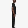 Uomini Givenchy Magliette | T-Shirt Reverse Slim Fit Di Givenchy In Cotone Nero