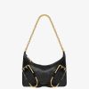 Donne Givenchy Voi | Borsa Voyou Boyfriend Party In Pelle Invecchiata Nero