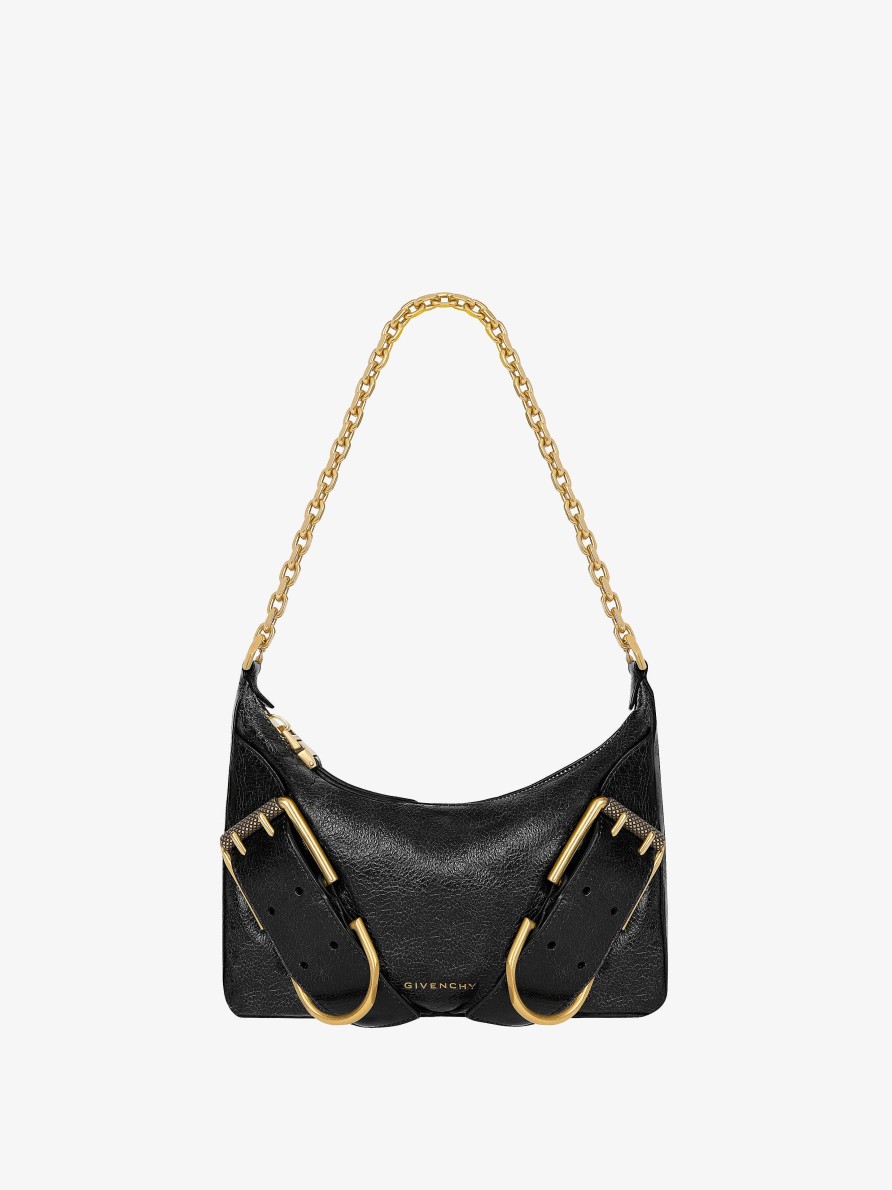 Donne Givenchy Voi | Borsa Voyou Boyfriend Party In Pelle Invecchiata Nero