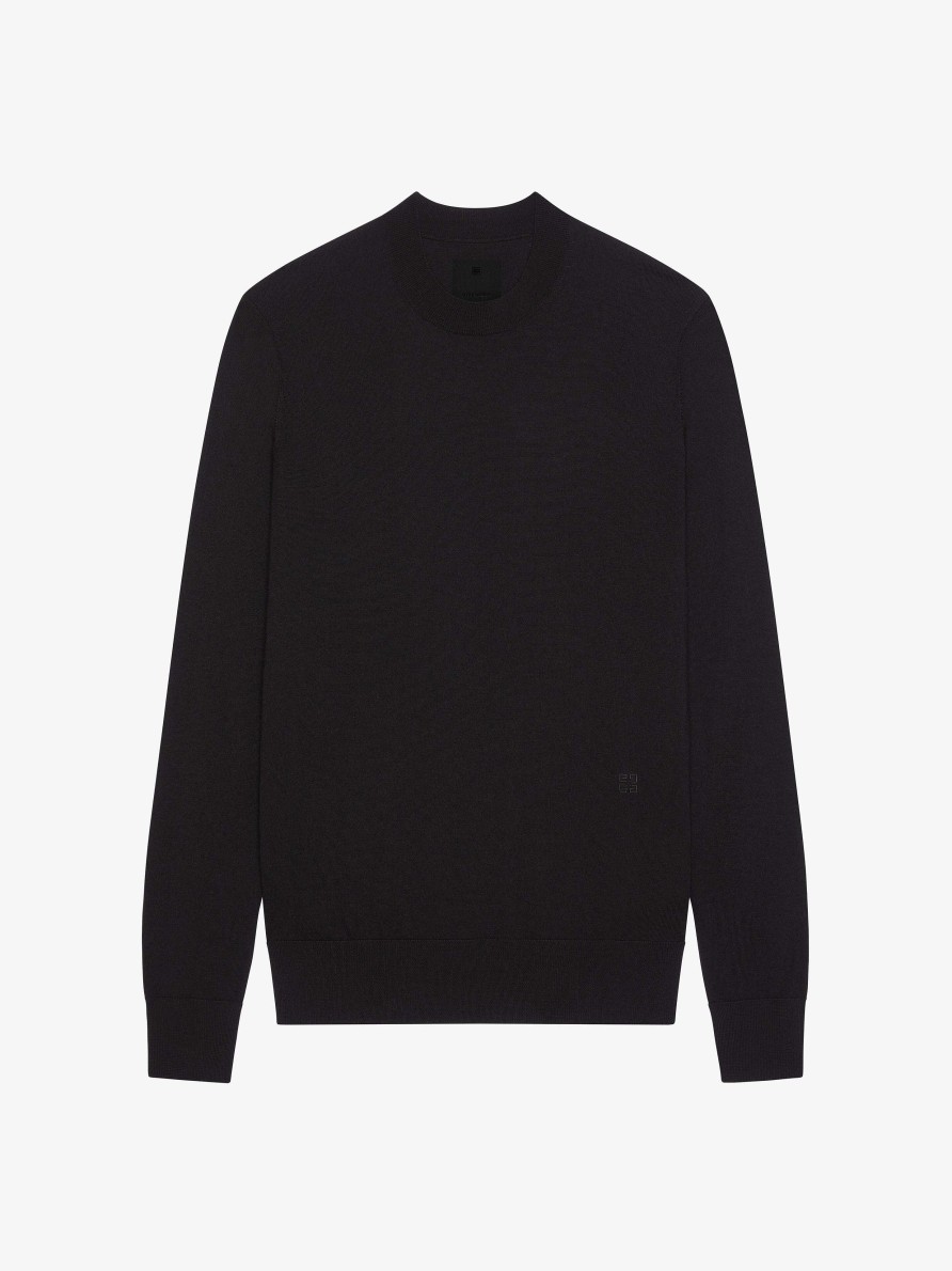 Uomini Givenchy Maglieria | Maglia In Lana E Cashmere Nero