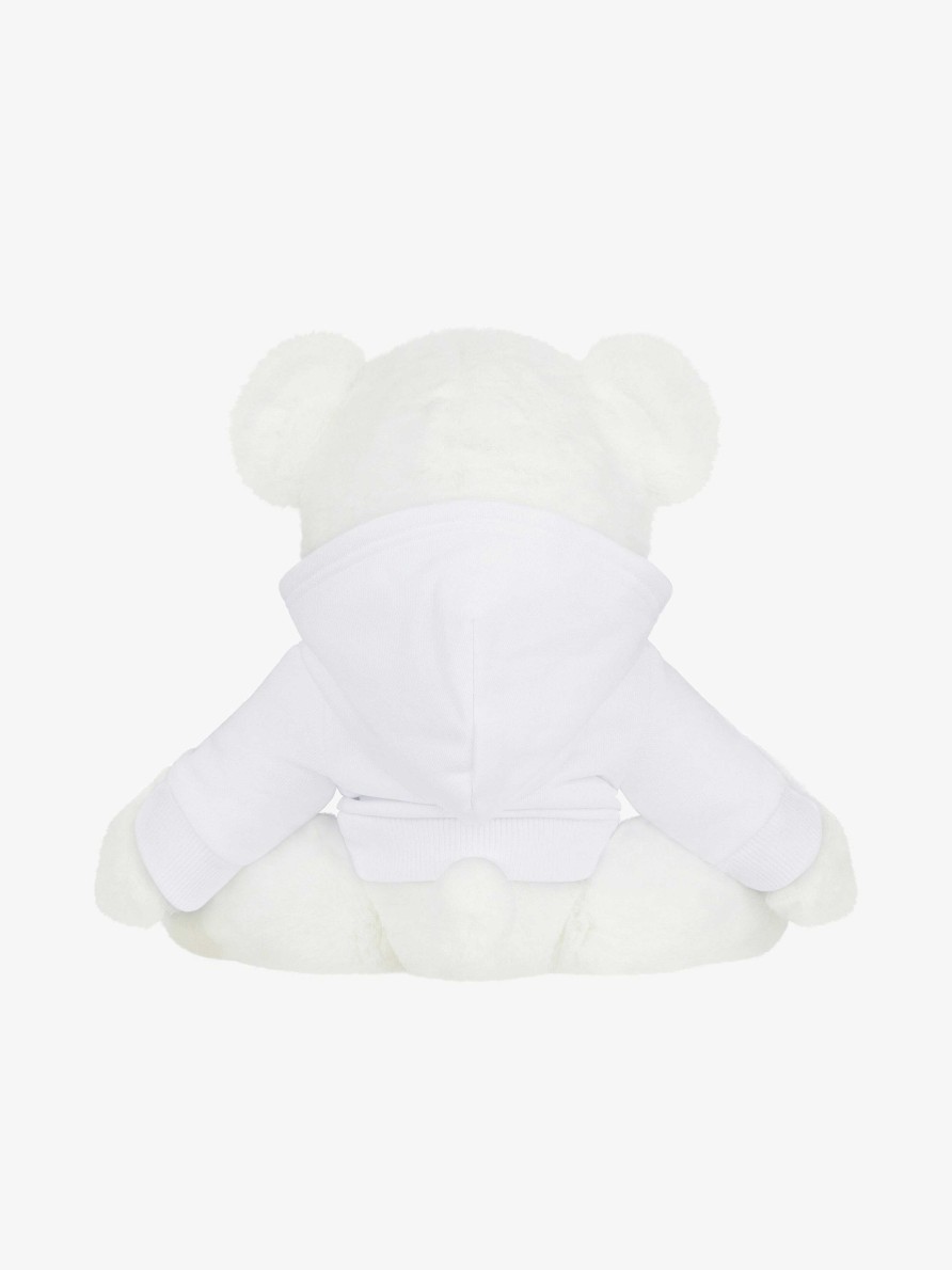 Uomini Givenchy Ragazzo (Da 4 A 12 Anni) | Orsetto Di Peluche Di Givenchy Bianco