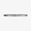 Donne Givenchy Cinghie | Cintura Voyou In Pelle Laminata Grigio Argentato