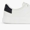 Uomini Givenchy Scarpe Da Ginnastica | Sneakers City Sport In Pelle Bianco Militare