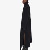 Donne Givenchy Giacche E Cappotti | Cappotto In Cashmere Double Face Con Sciarpa Nero