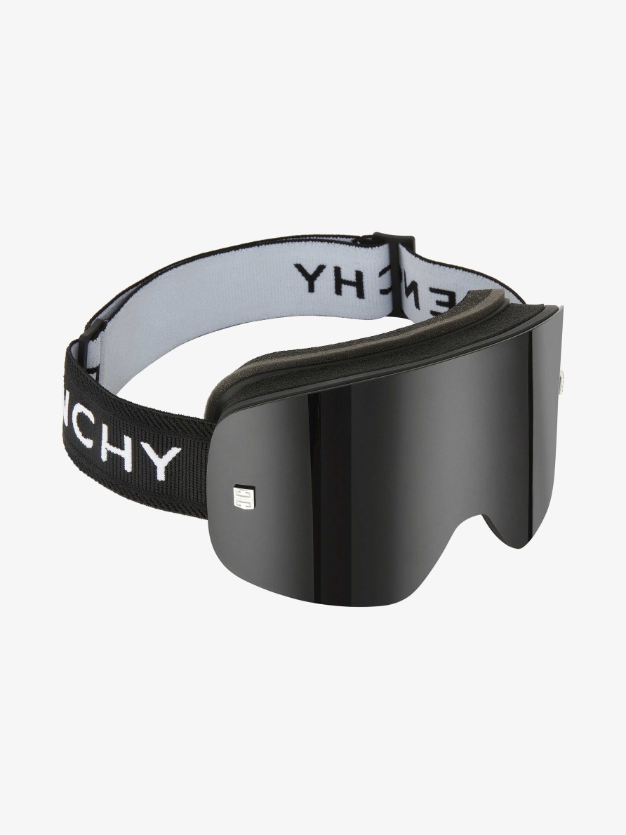 Uomini Givenchy Altri Accessori | Maschera Da Sci Unisex 4G Nero