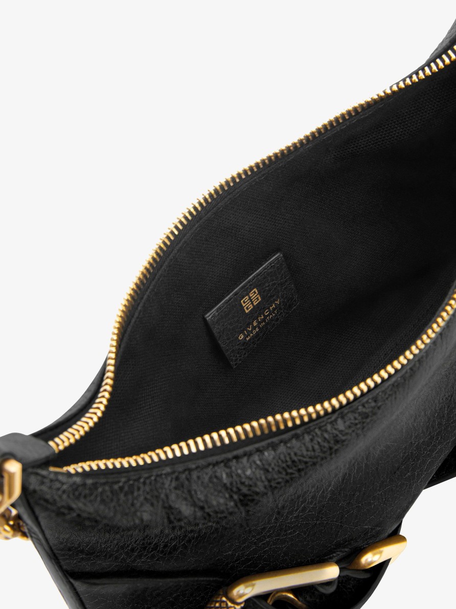 Donne Givenchy Voi | Borsa Voyou Boyfriend Party In Pelle Invecchiata Nero