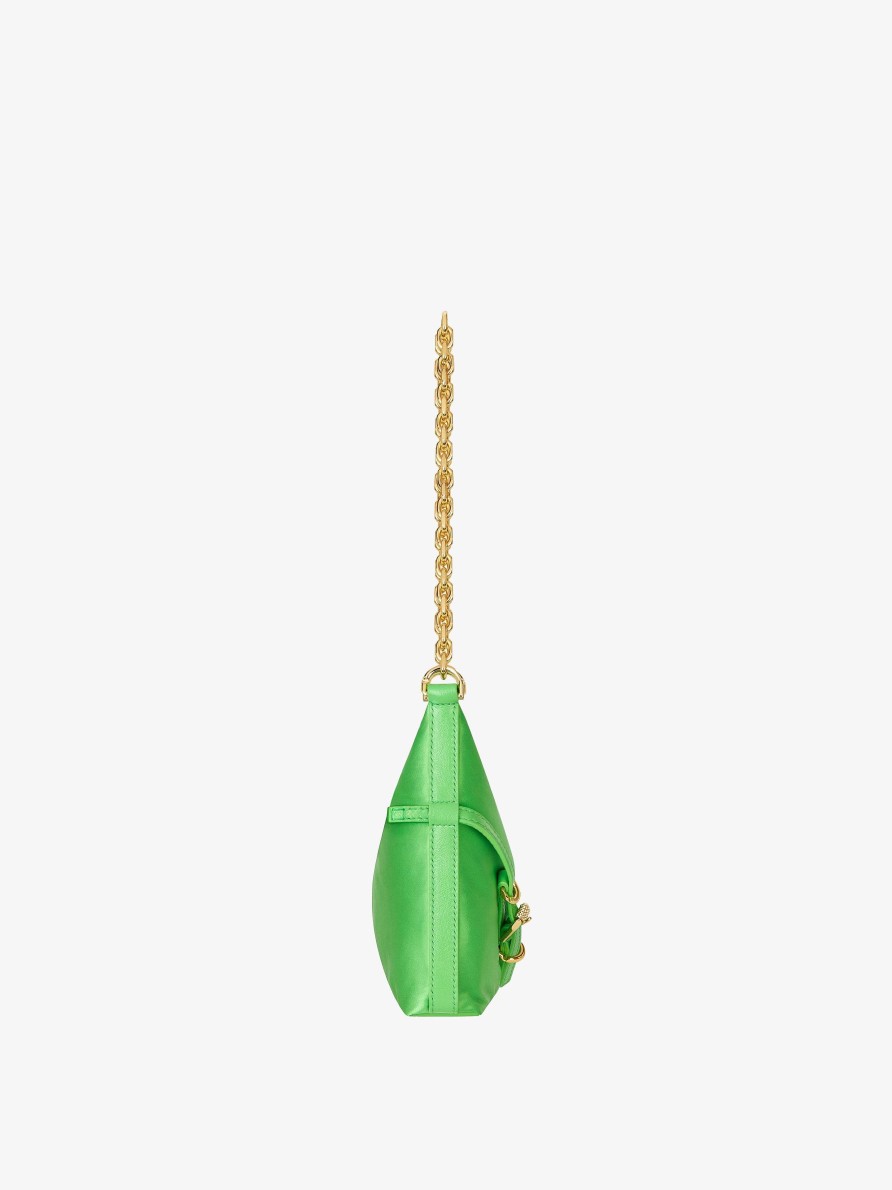 Donne Givenchy Voi | Borsa Da Festa Voyou In Raso Di Nylon Assenzio Verde