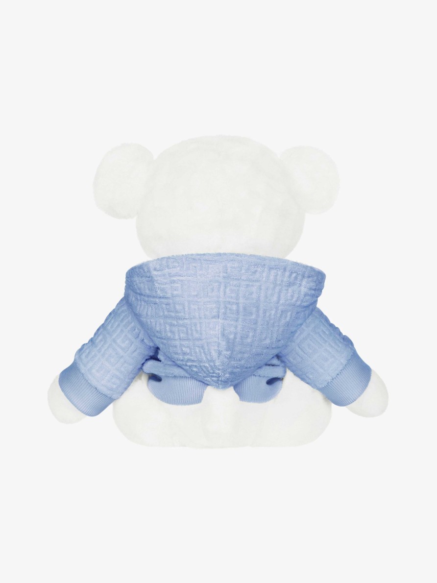 Uomini Givenchy Ragazzo (Da 4 A 12 Anni) | Orsetto Di Peluche Di Givenchy In Pelliccia Sintetica Azzurro