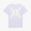 Uomini Givenchy Magliette | T-Shirt In Cotone Con Stampe Givenchy E Farfalle 4G Bambina Blu