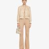 Donne Givenchy Pantaloni | Pantaloni Flare In Mini Jacquard 4G Abbronzatura