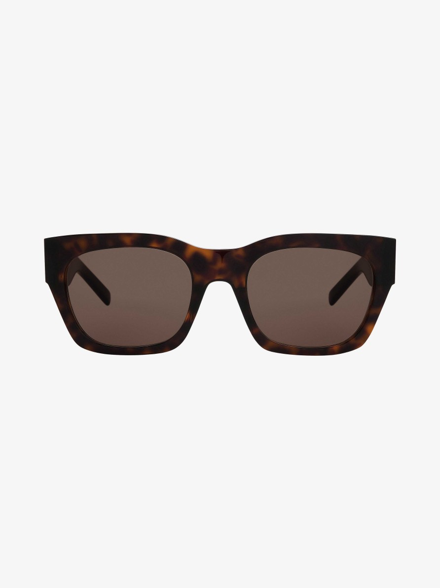 Uomini Givenchy Occhiali Da Sole | Occhiali Da Sole 4G Unisex In Acetato Avana Oscura