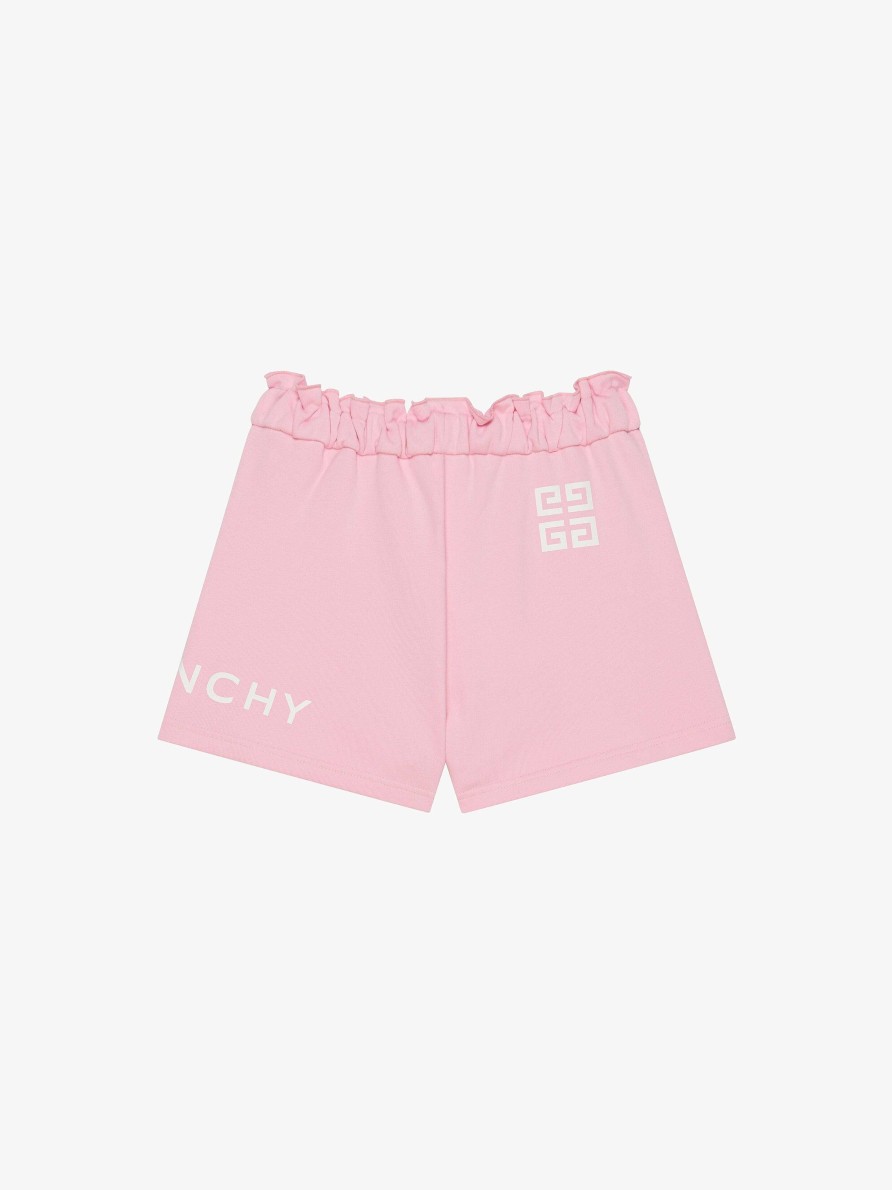 Donne Givenchy Ragazza (Da 4 A 12 Anni) | Pantaloncini In Pile Rosa