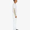 Uomini Givenchy Magliette | T-Shirt Givenchy Cut & Layer In Jersey Bianco/Ecru