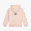 Donne Givenchy Ragazza (Da 4 A 12 Anni) | Cardigan Con Cappuccio Givenchy 4G In Pile Rosa Chiaro