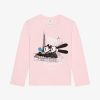 Donne Givenchy Ragazza (Da 4 A 12 Anni) | T-Shirt Oswald In Cotone Rosa Chiaro