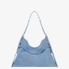 Donne Givenchy Voi | Borsa Voyou Media In Denim Blu Medio