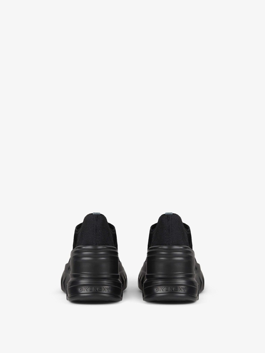 Donne Givenchy Scarpe Da Ginnastica | Sneakers Con Zeppa Marshmallow In Gomma E Maglia Nero