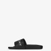 Donne Givenchy Ciabatte E Sandali | Sandali Slide In Gomma Nero