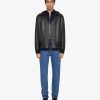 Uomini Givenchy Pantaloni | Jeans Slim Fit In Denim Marmorizzato Blu Indaco